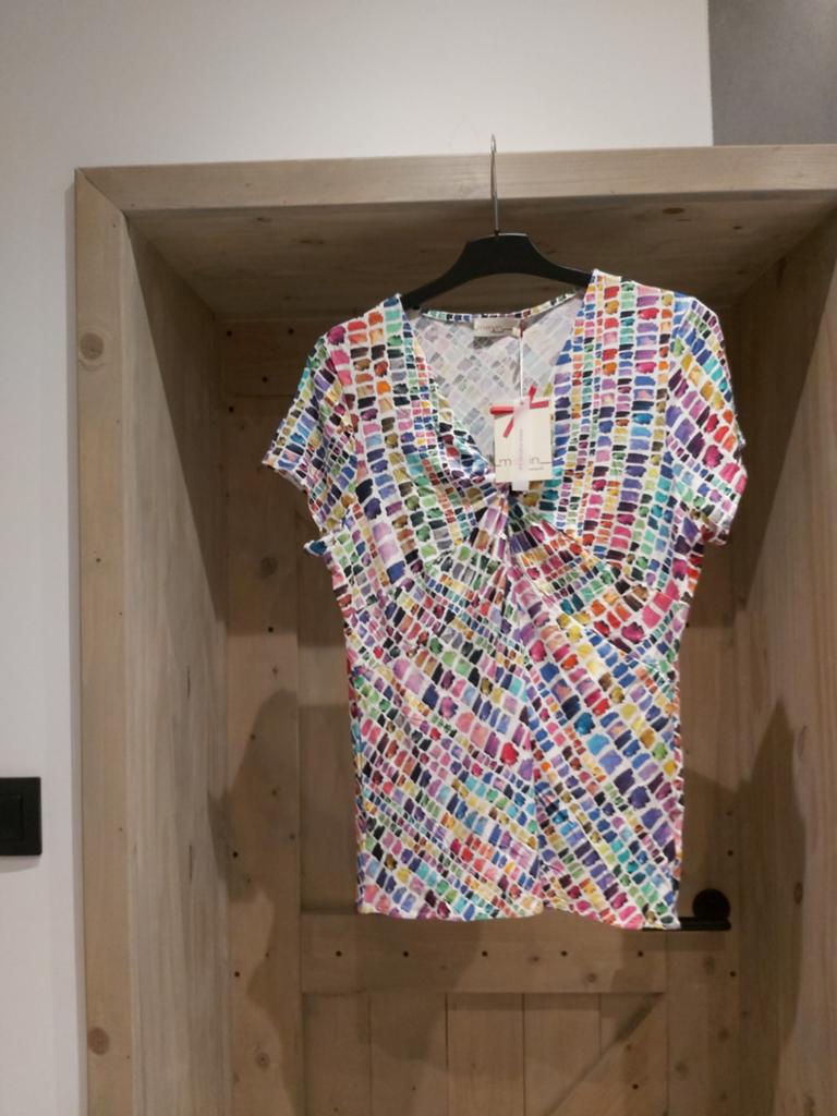 Melvin T-shirt met kleurrijke print, maat 48, Ophalen, Overige kleuren, Melvin, Maat 46/48 (XL) of groter