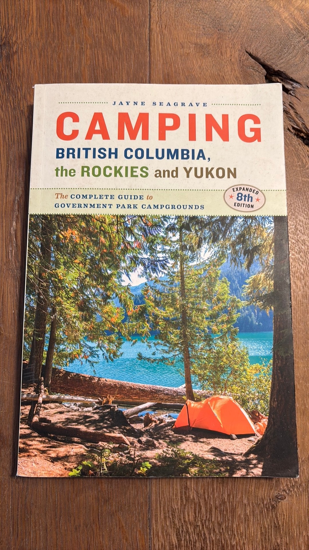 Boek campings campgrounds in BC de Rockies en Yukon., Overige merken, Europa, Ophalen of Verzenden, Zo goed als nieuw