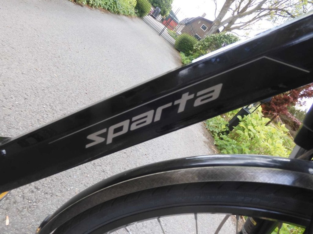 Zwarte Sparta Amazone 4life met 5 versnellingen en voorzitje, Sparta, 47 tot 50 cm, Niet ingevuld, Sparta