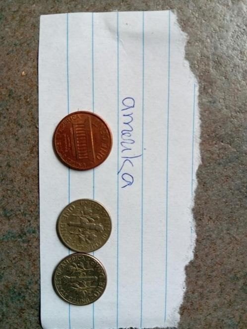 munten geld england - Nederlandse Antillen - Indonesië, Ophalen of Verzenden, Noord-Amerika, Losse munt