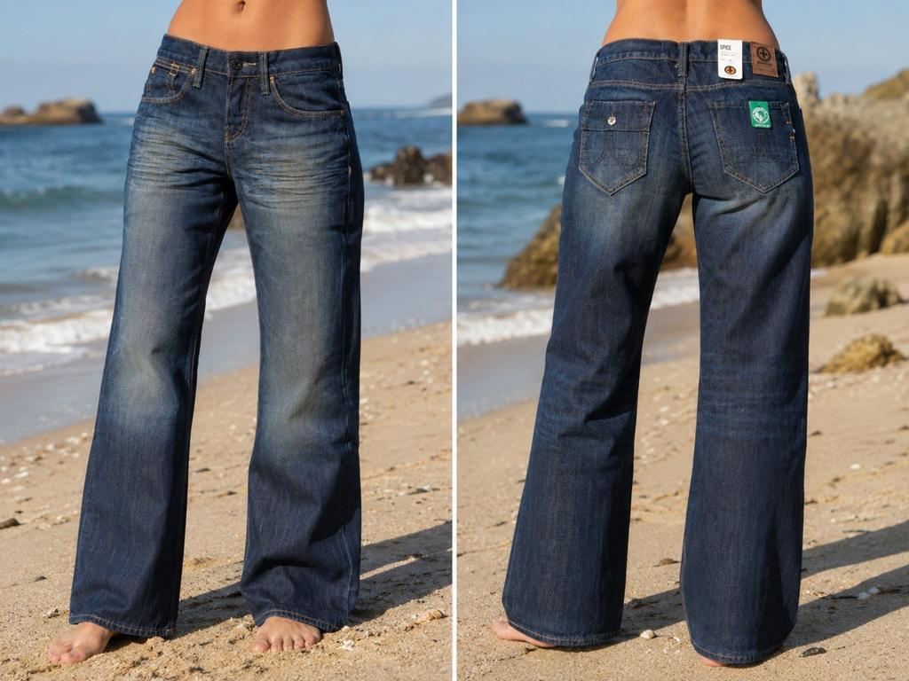 KUYICHI Spice flared jeans W30 L32, Blauw, KUYICHI, Nieuw, Ophalen of Verzenden