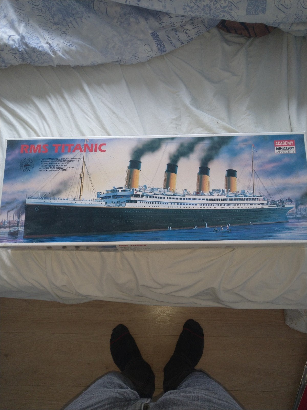 RMS Titanic modelbouwkit - 1/350 schaal, Hobby en Vrije tijd, Ophalen of Verzenden, Nieuw, 1:200 of kleiner, Overige merken