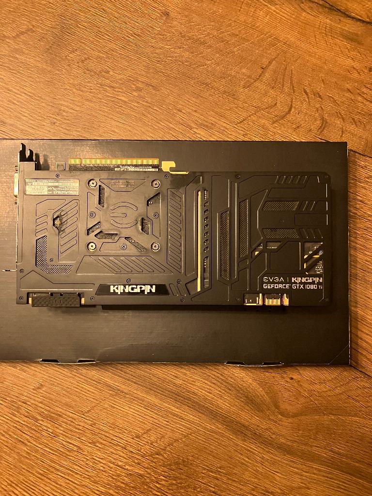 NVIDIA GeForce GTX 1080 Ti EVGA Kingpin 11GB videokaart, Computers en Software, Ophalen of Verzenden, Zo goed als nieuw, GDDR5