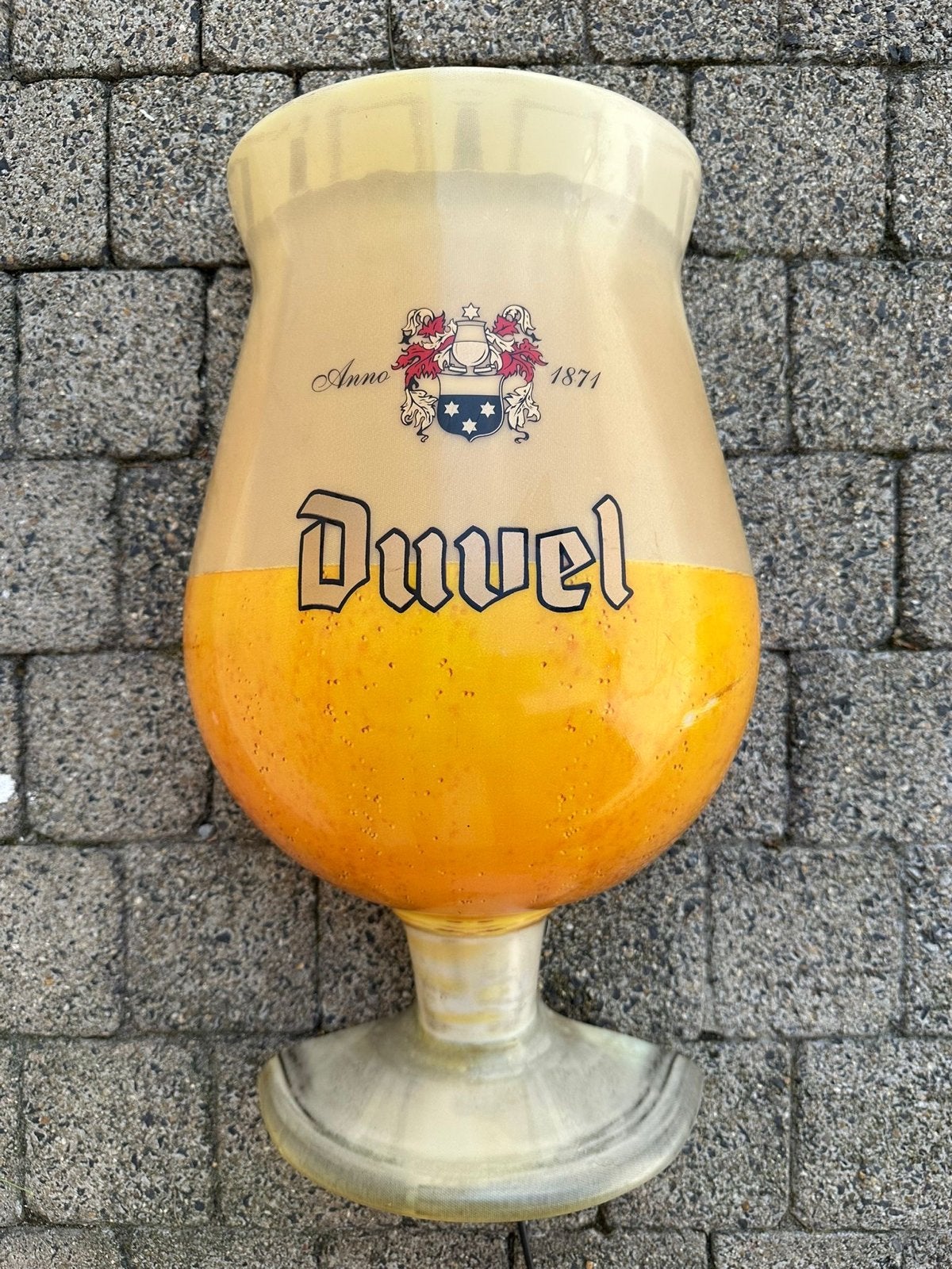 Duvel Lichtreclame - Unieke Vintage Brouwerij Decoratie, Ophalen