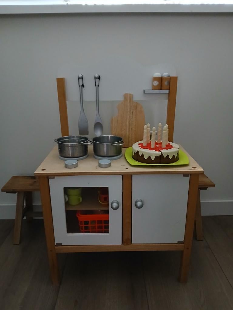 Speelgoedkeuken, Ophalen, Gebruikt