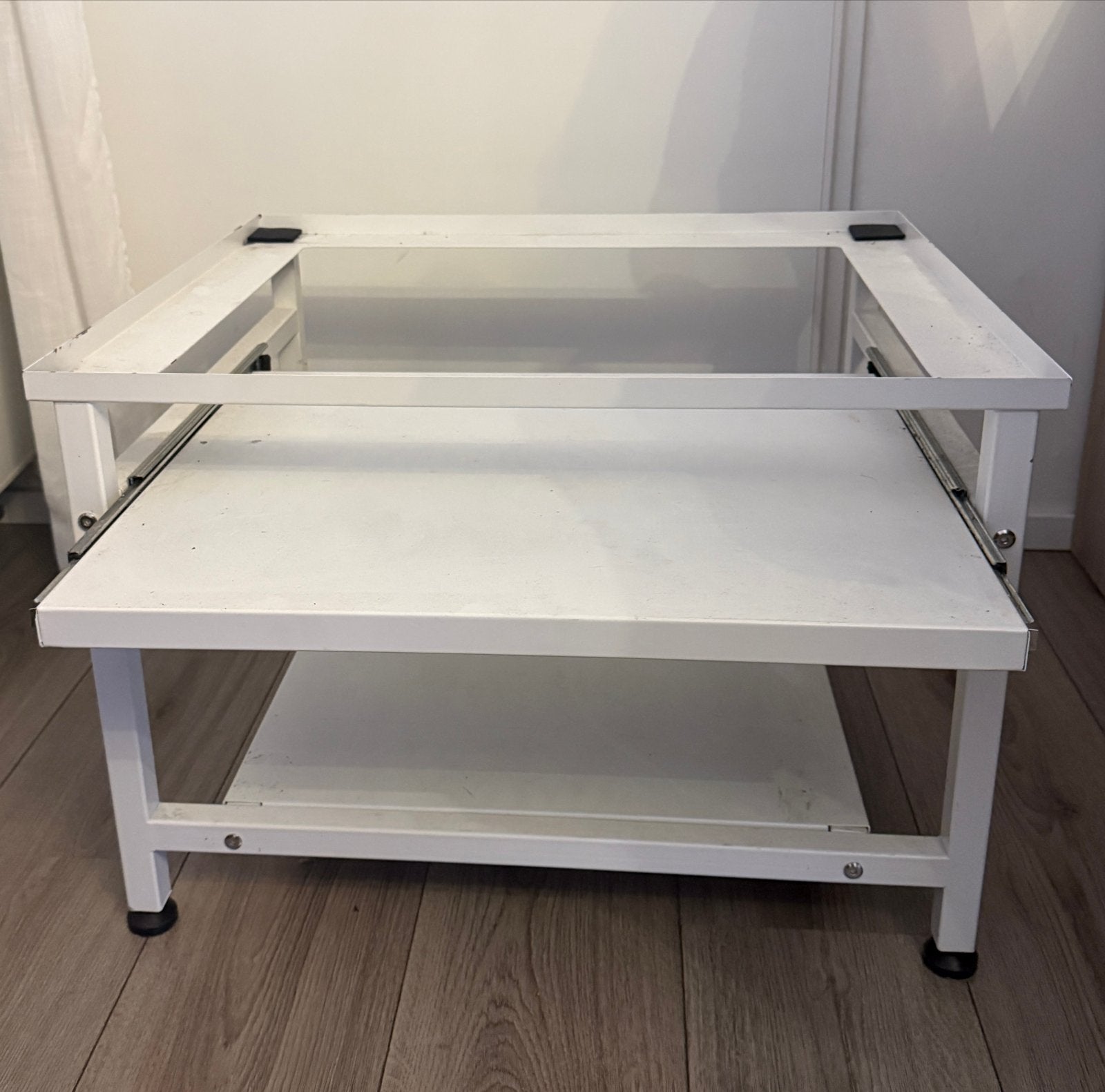 Wasmachine tafel met uitschuifbaar plateau, Ophalen of Verzenden, Gebruikt