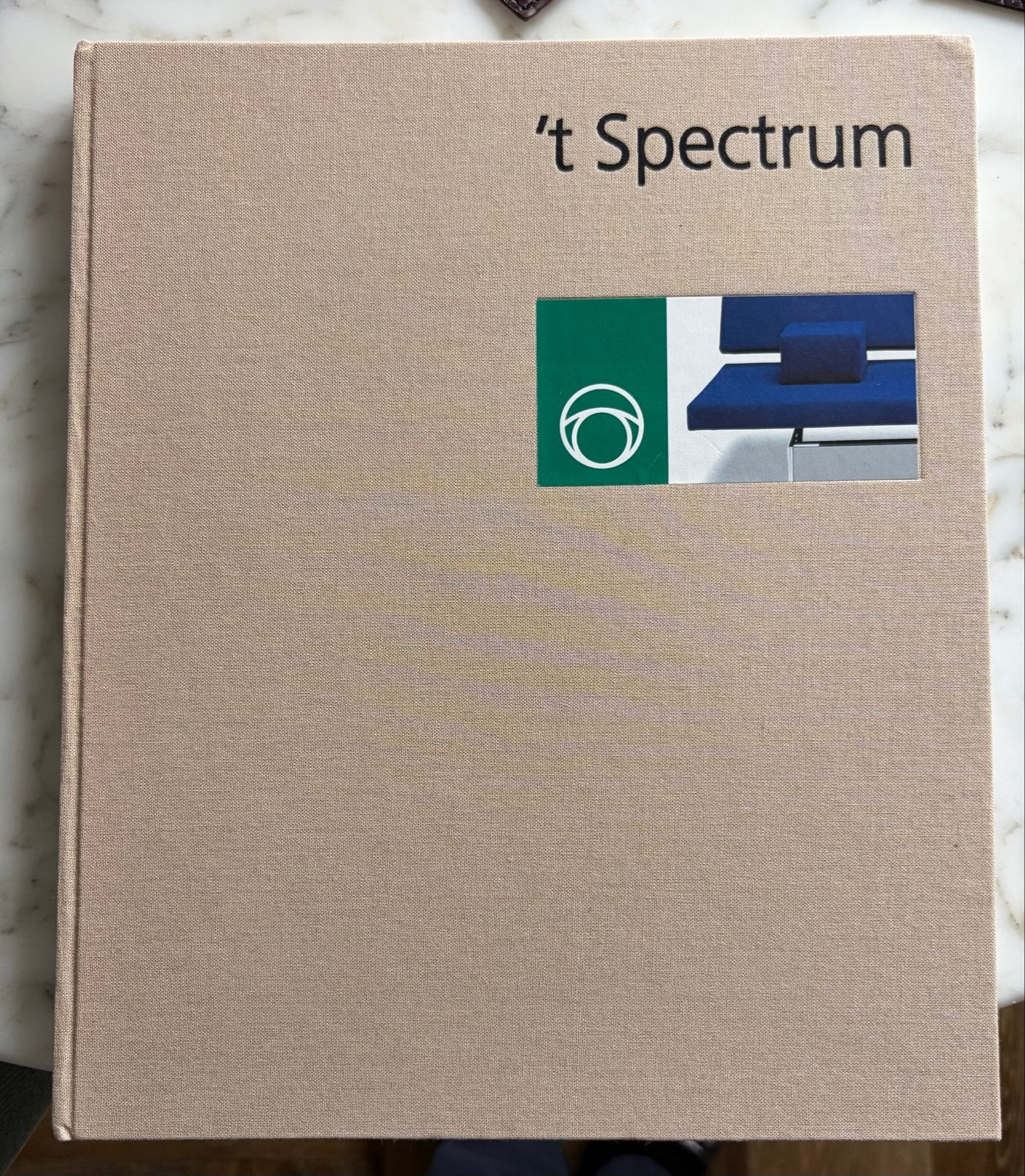 Boek 't Spectrum: Nld.  meubelontwerpen Pastoe Martin Visser, Ophalen of Verzenden, Zo goed als nieuw, Nederland
