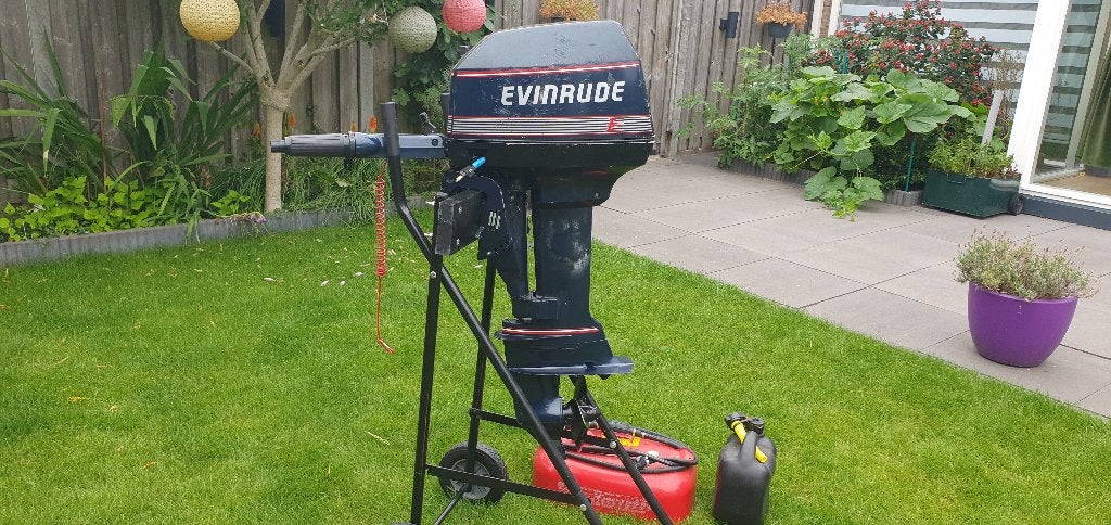 Buitenboordmotor Evinrude 8 pk, Ophalen, Gebruikt, Motor en Techniek