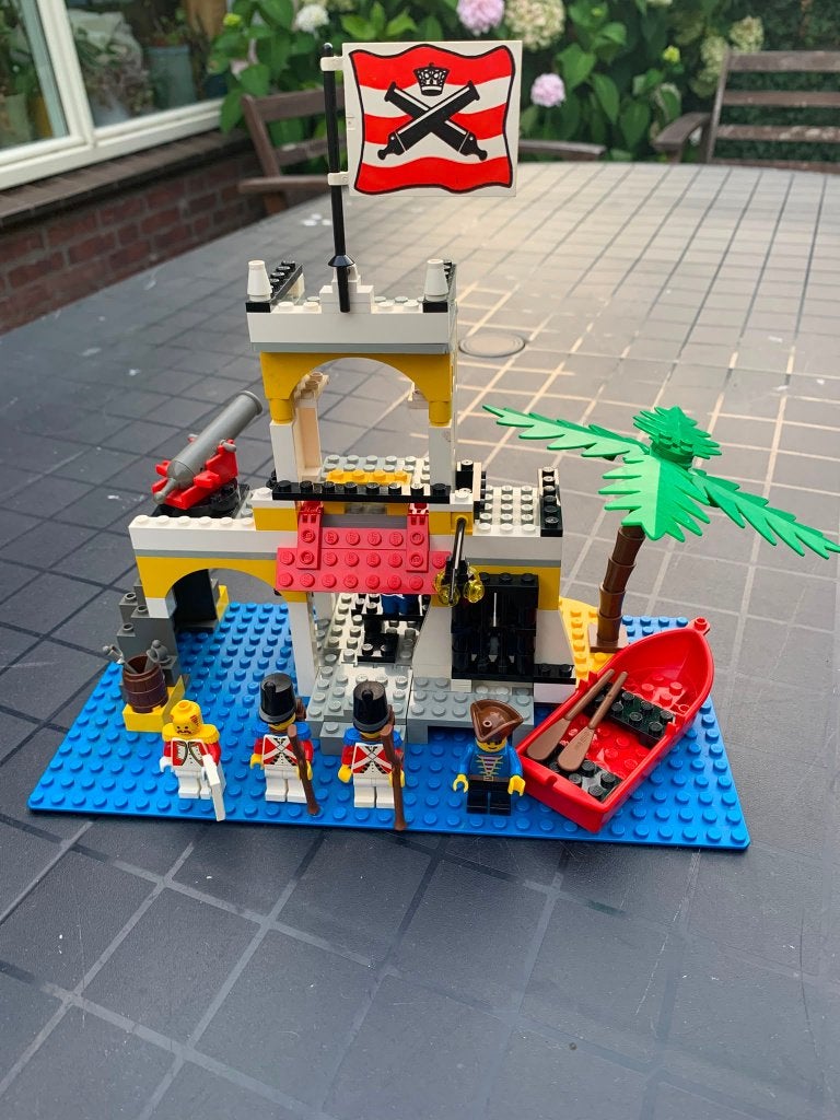 lego Classic Pirates 6263 Imperial Outpost, Gebruikt, Lego, Compleet, Complete set