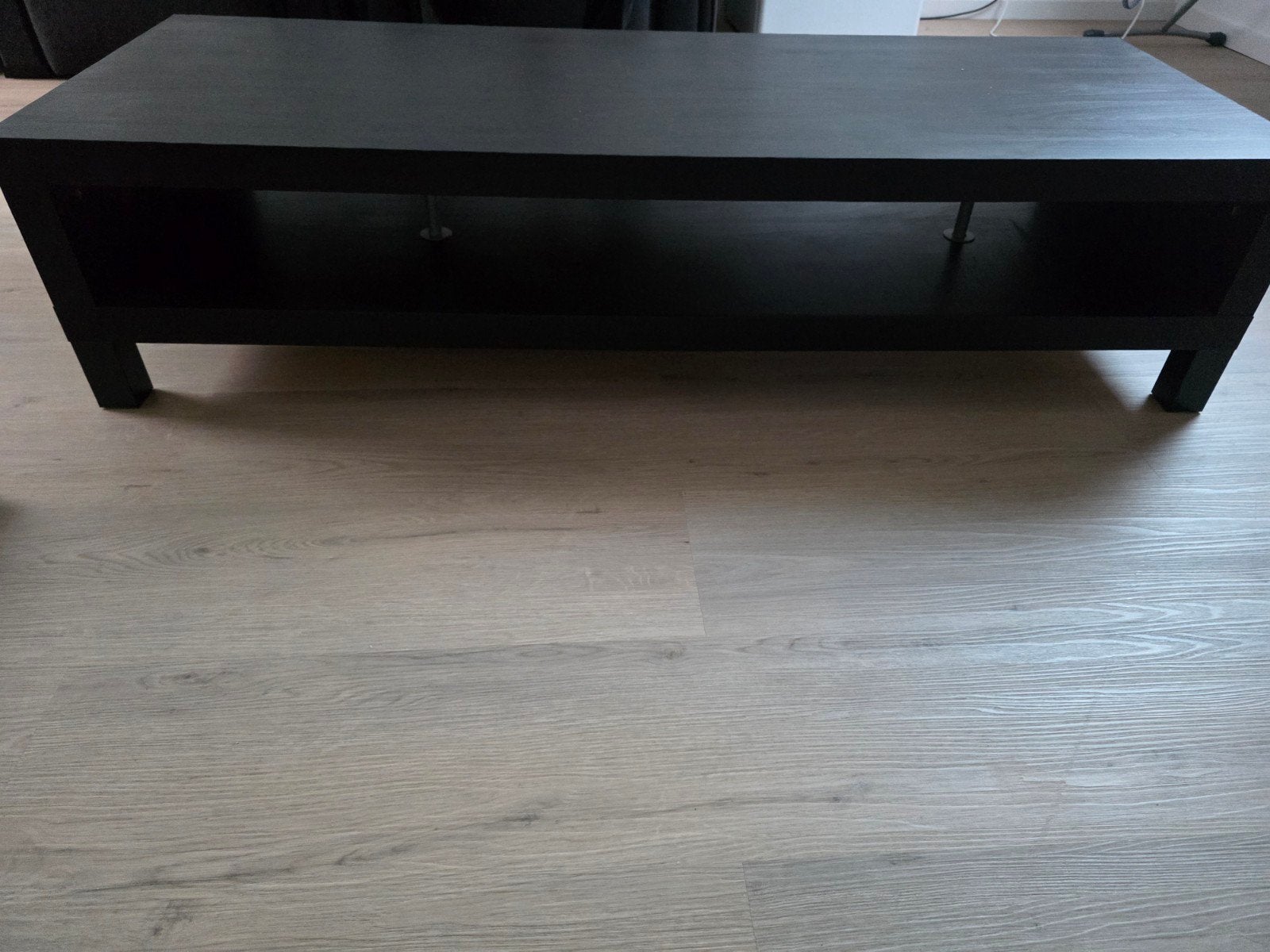Zwarte meubel ikea, Huis en Inrichting, Tafels | Salontafels, Ophalen, Gebruikt, 100 tot 150 cm, 50 tot 100 cm