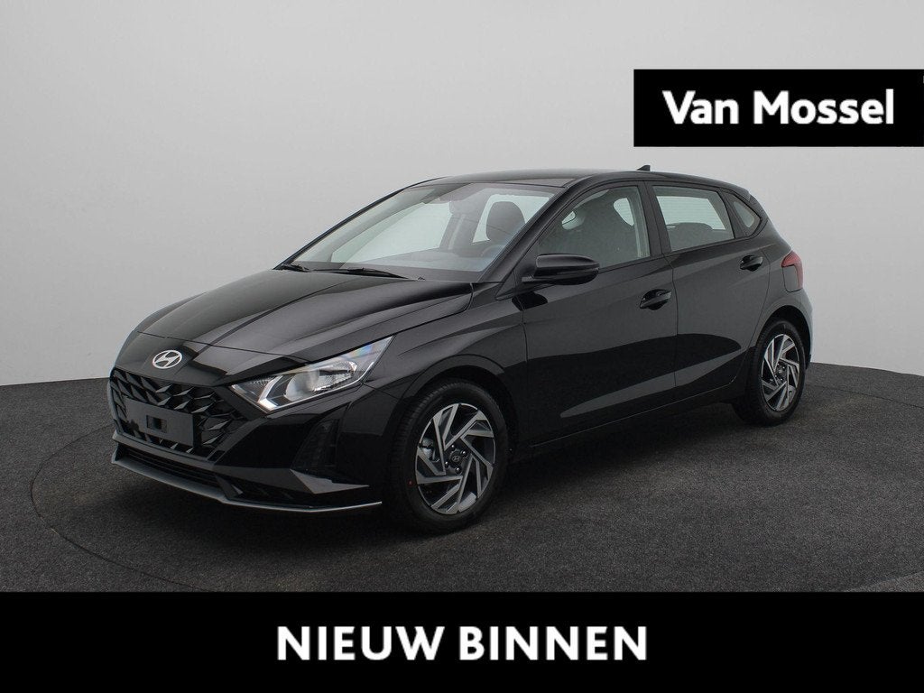 Hyundai i20 1.0 T-GDI Comfort | Achteruitrijcamera | Cruise, Auto's, Euro 6, Met garantie (alle), Zwart, Bedrijf