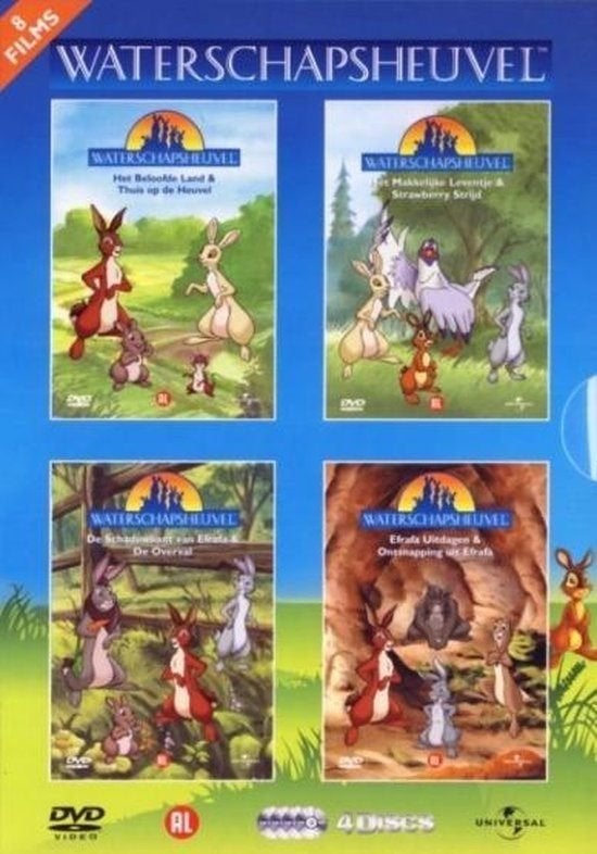 Waterschapsheuvel - 4 dvd box - watership down serie, Europees, Tekenfilm, Verzenden, Alle leeftijden