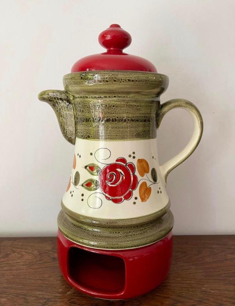 Theepot Keramiek Vintage, Ophalen of Verzenden