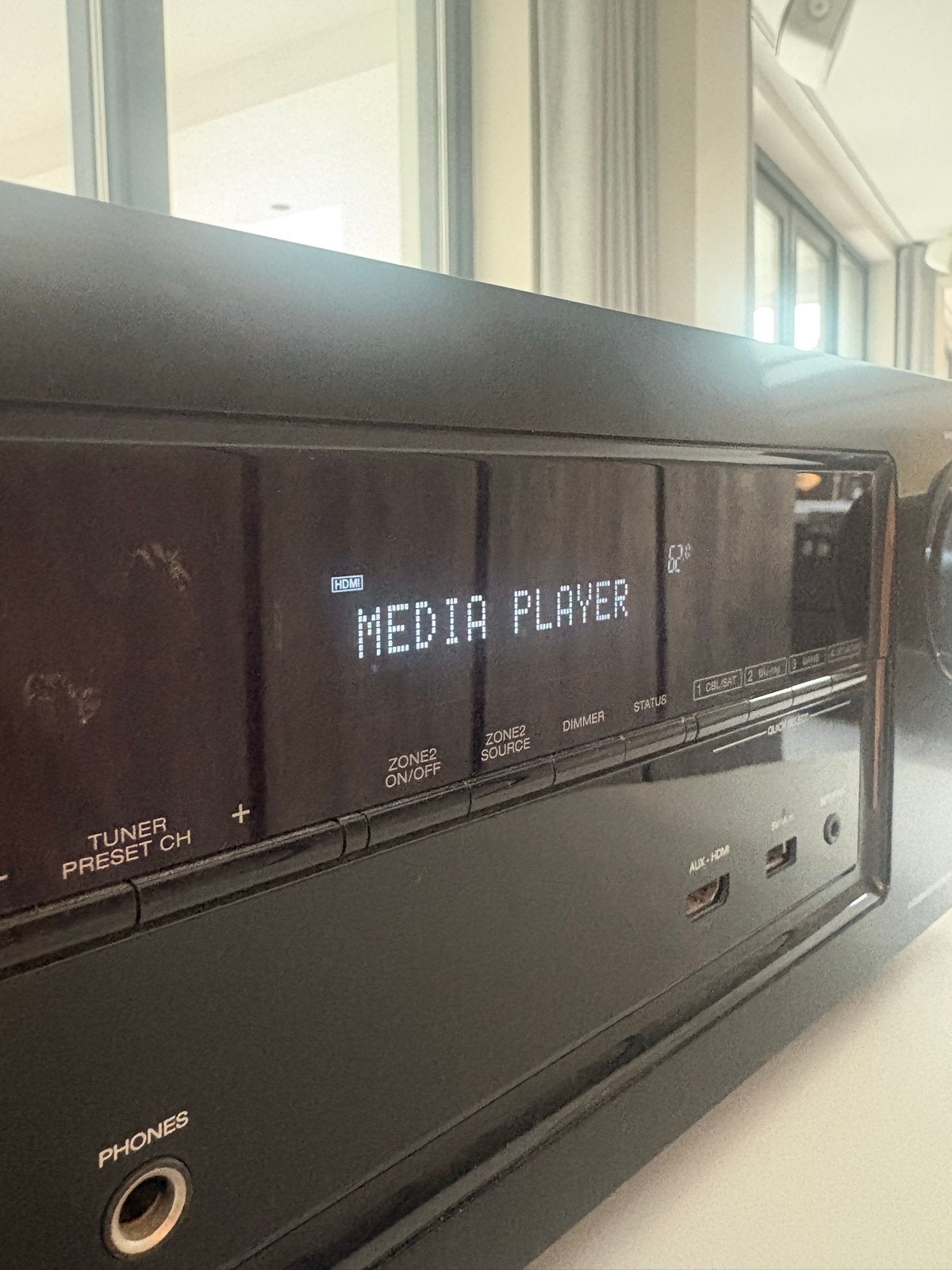 Denon AVR-X2000 AV Receiver - Zo goed als nieuw, Denon, Ophalen of Verzenden, Zo goed als nieuw, 120 watt of meer