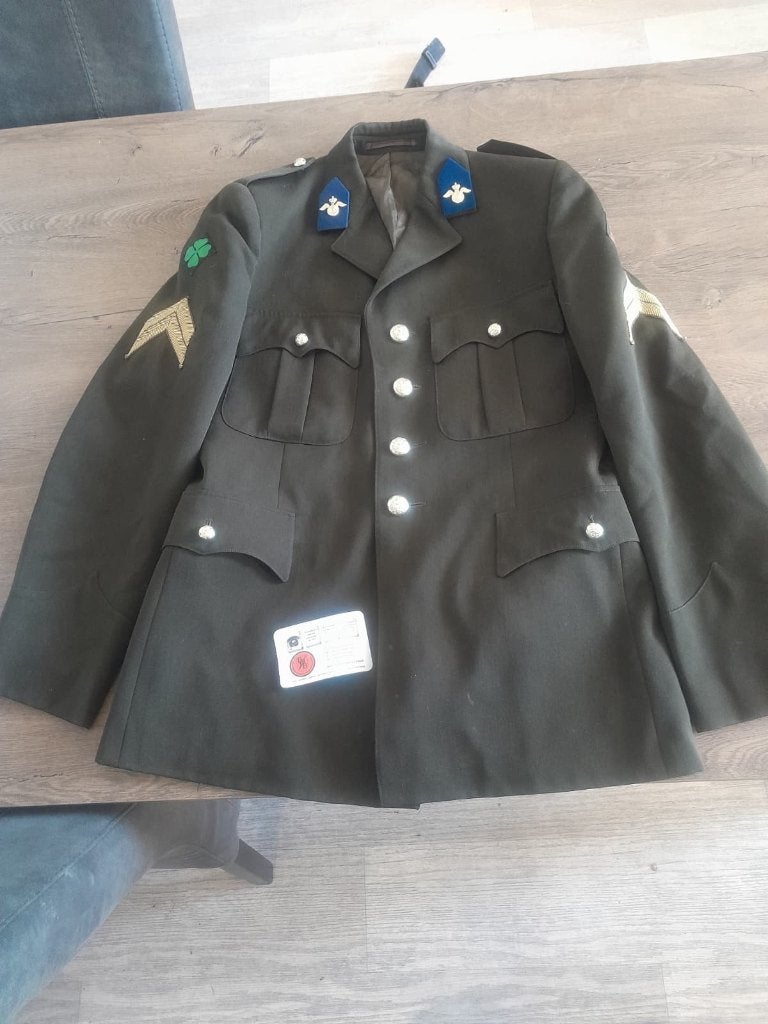 Nederlands Militair Uniform 4e Divisie, 1e Legerkorps, Verzamelen, Ophalen, Landmacht, Nederland, Kleding of Schoenen