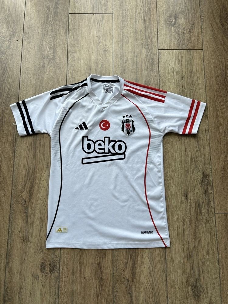 Adidas Beşiktaş JK voetbalshirt - Maat S, Wit, Ophalen of Verzenden, Zo goed als nieuw, Adidas