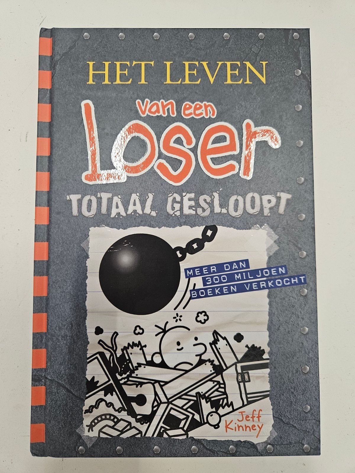 Jeff Kinney - Totaal gesloopt, Ophalen of Verzenden, Zo goed als nieuw, Jeff Kinney