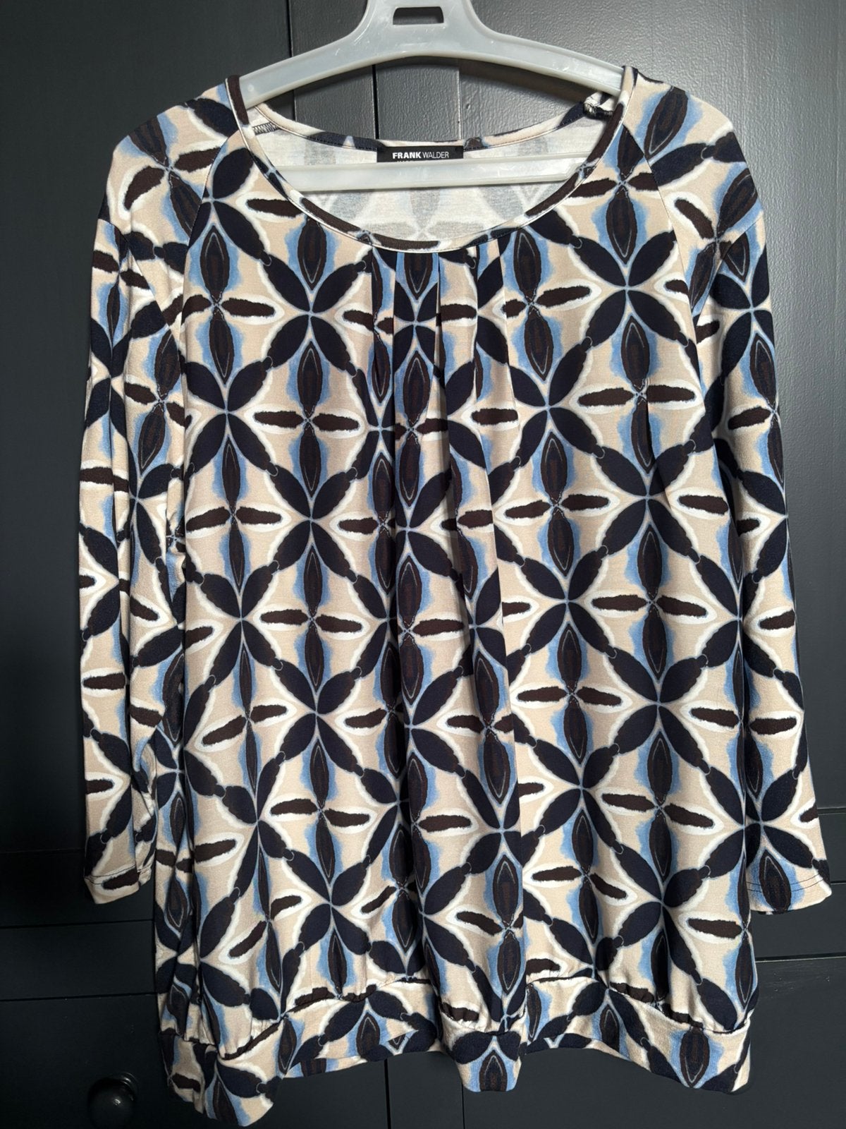 Frank Walder shirt, Ophalen of Verzenden, Zo goed als nieuw, Maat 46/48 (XL) of groter, Korte mouw
