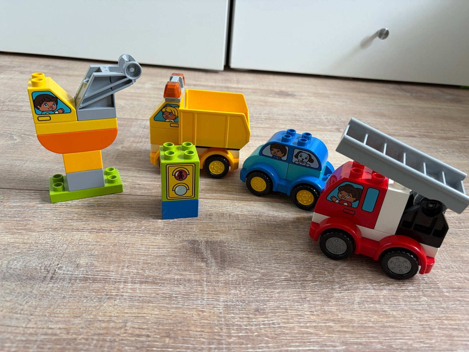 LEGO Duplo voertuigen en bouwplaats set, Ophalen of Verzenden, Gebruikt, Overige merken