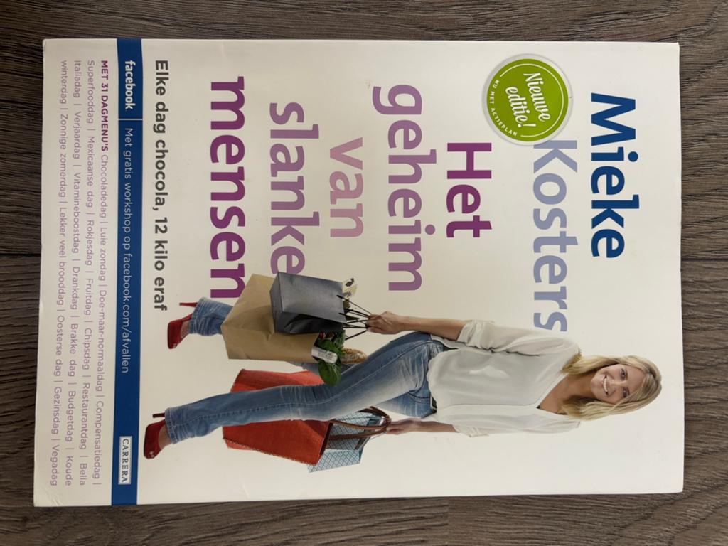 Het geheim van slanke mensen Mieke Kosters, Ophalen of Verzenden, Zo goed als nieuw