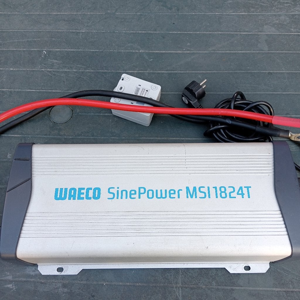 Waeco omvormer 24 volt, Ophalen, Gebruikt