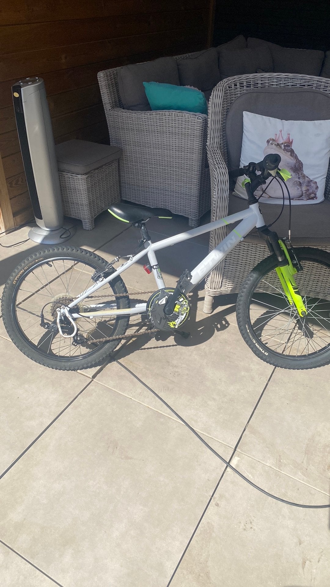 Kinderfiets btwin, Ophalen, Gebruikt, Staal