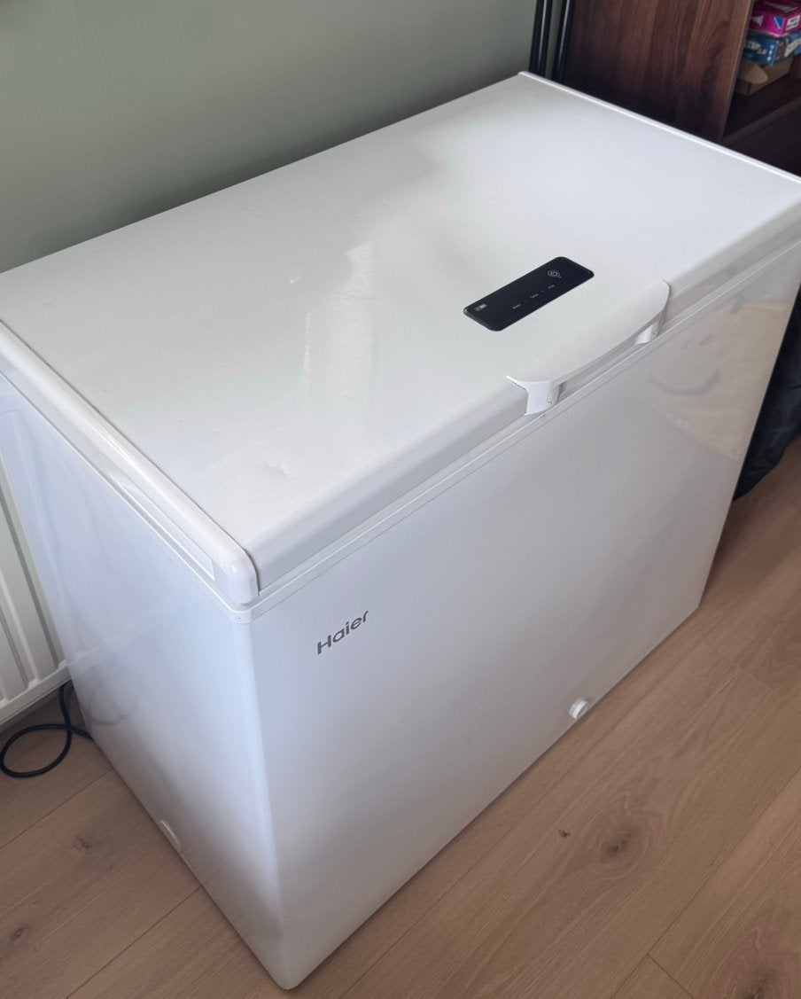 Haier Vrieskist 203L, Vrieskist, Gebruikt, Vrijstaand, 90 cm of meer