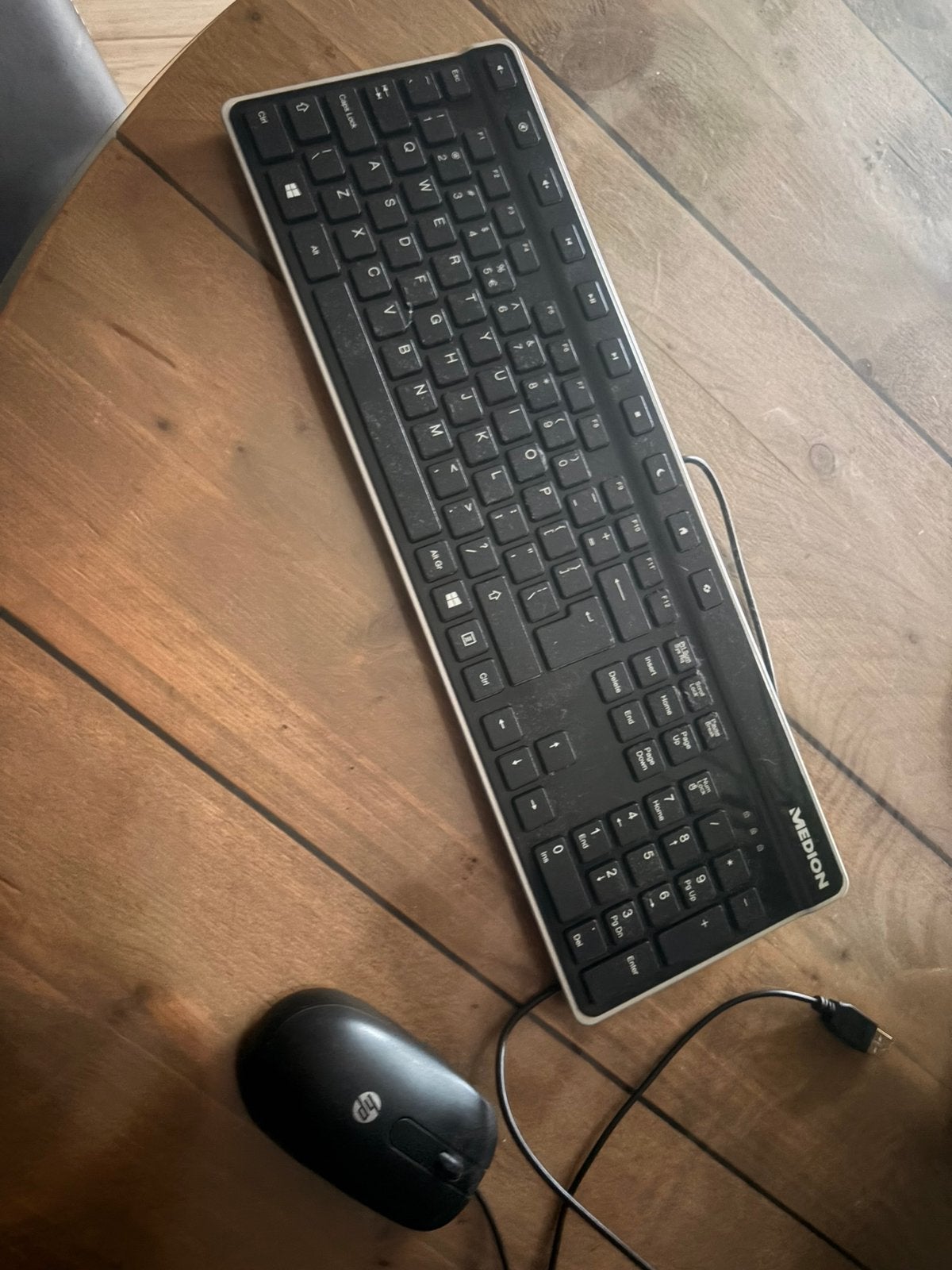 Medion toetsenbord en Hp muis, Computers en Software, Ophalen of Verzenden, Zo goed als nieuw