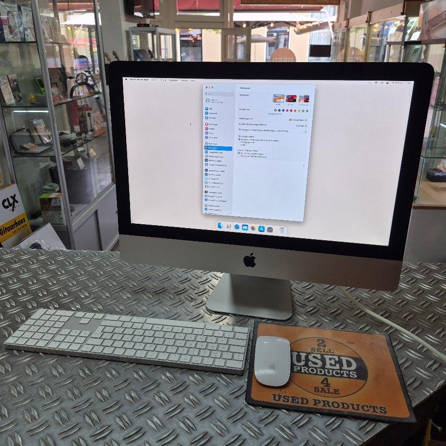 Imac 2017 21.5" i5 8GB 1TB Magic Mouse 2 en Magic Keyboard, 2 tot 3 Ghz, IMac, Ophalen of Verzenden, Zo goed als nieuw