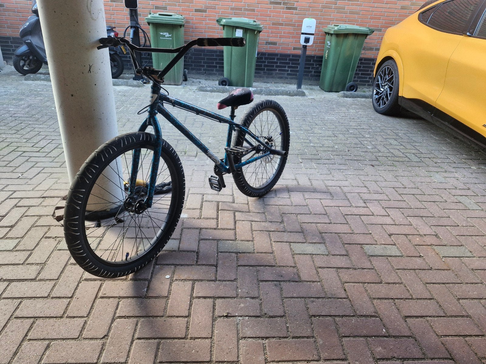 Mafia Bike Wheelie Stuntfiets met Shimano Schijfrem, Ophalen, 24 inch of meer, Gebruikt, Staal