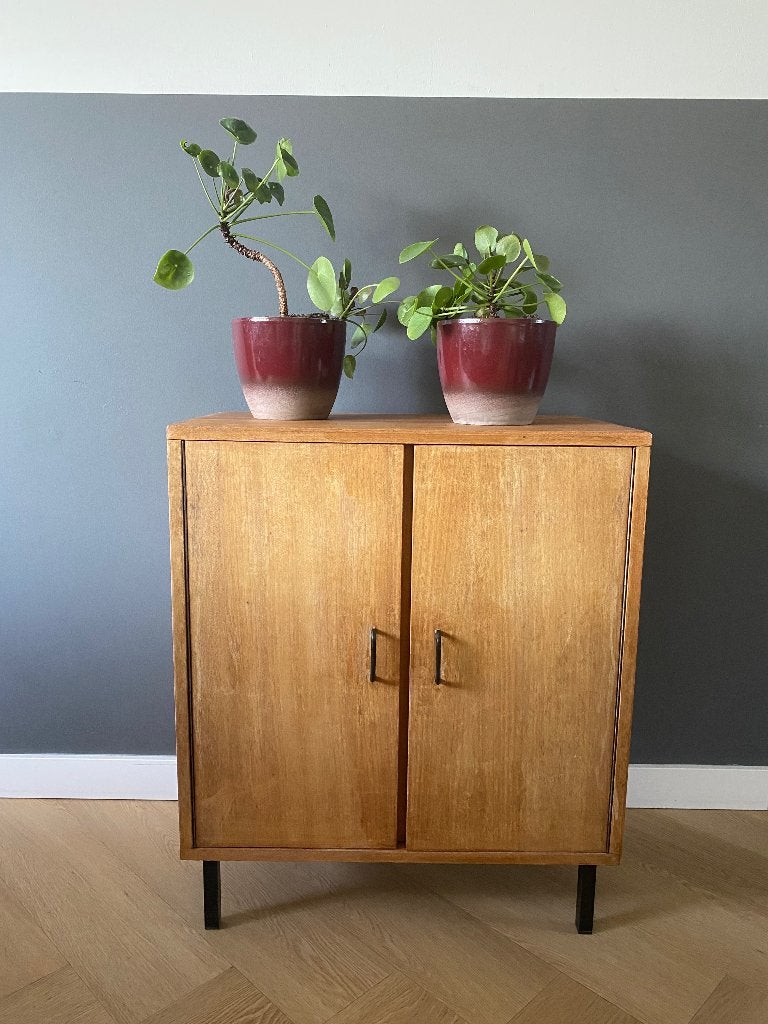 Vintage opbergkastje (1955-1968), Verzamelen, Retro, Ophalen, Huis en Inrichting