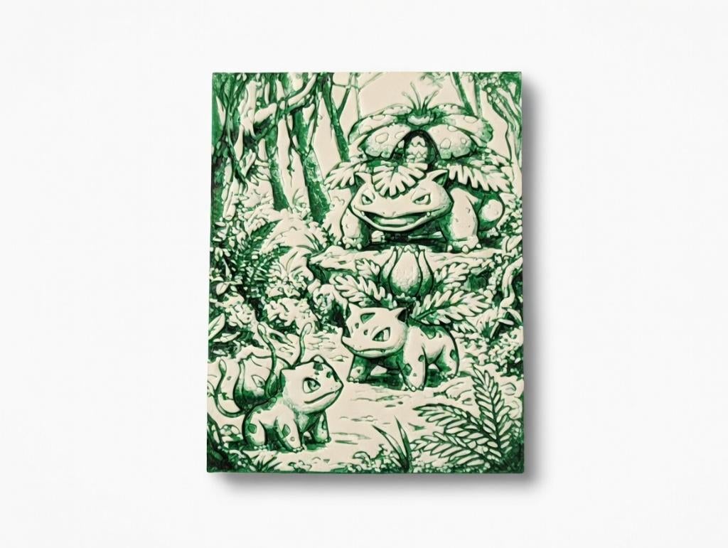 Pokémon Wanddecoratie Bulbasaur, Ivysaur & Venusaur, Verzenden, Nieuw, Overige typen