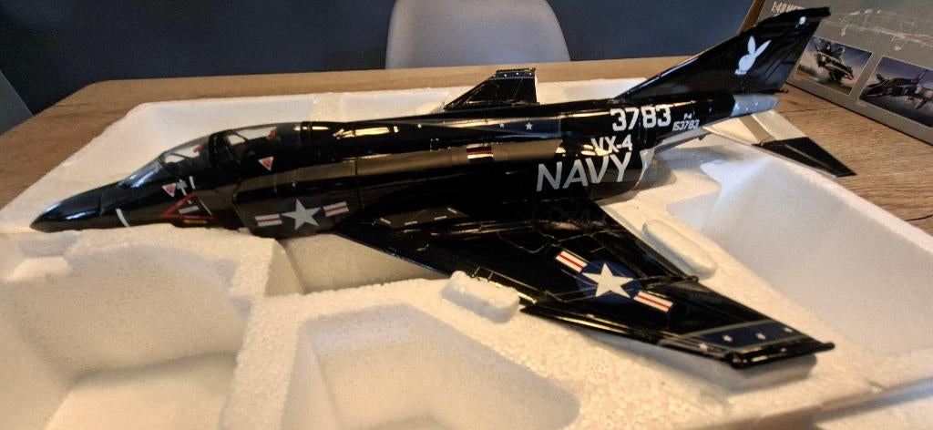 Franklin Mint Armour 1/48 F-4 PHANTOM II ref B11B173 (98042), Ophalen of Verzenden, Zo goed als nieuw, Schaalmodel
