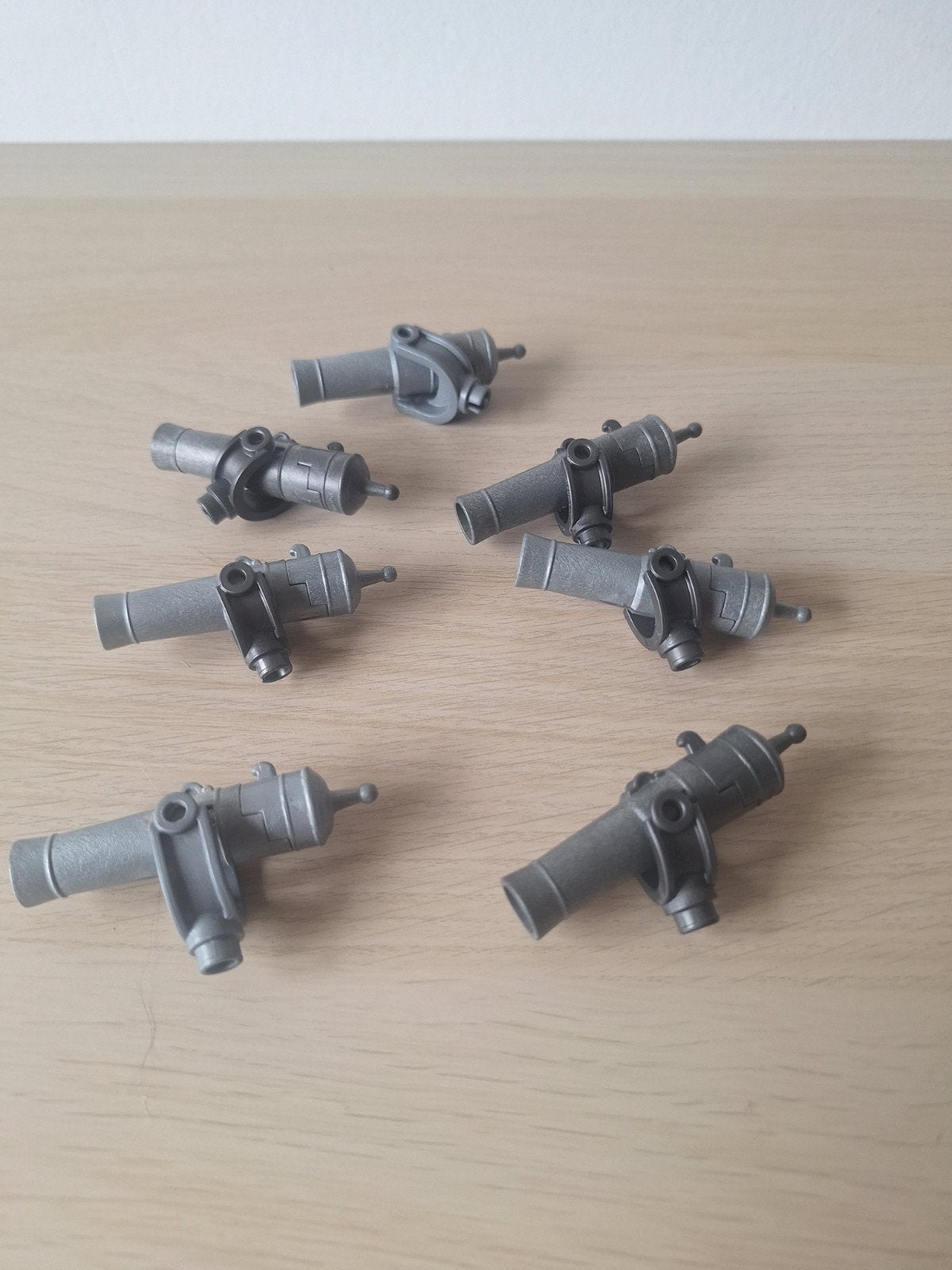 Playmobil zwenkkanonnen - set van 7 stuks, Kinderen en Baby's, Speelgoed | Playmobil, Ophalen of Verzenden, Gebruikt, Losse onderdelen