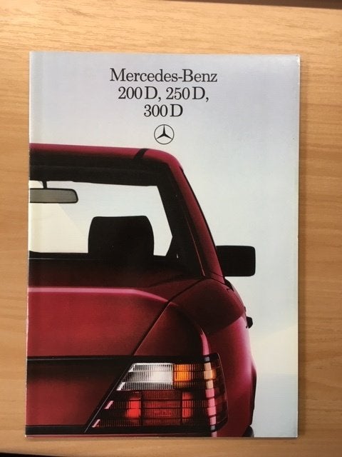 Mercedes-Benz   200D, 250D, 300D   brochure uit   1985    NL, Zo goed als nieuw, Mercedes-Benz, Mercedes, Ophalen of Verzenden