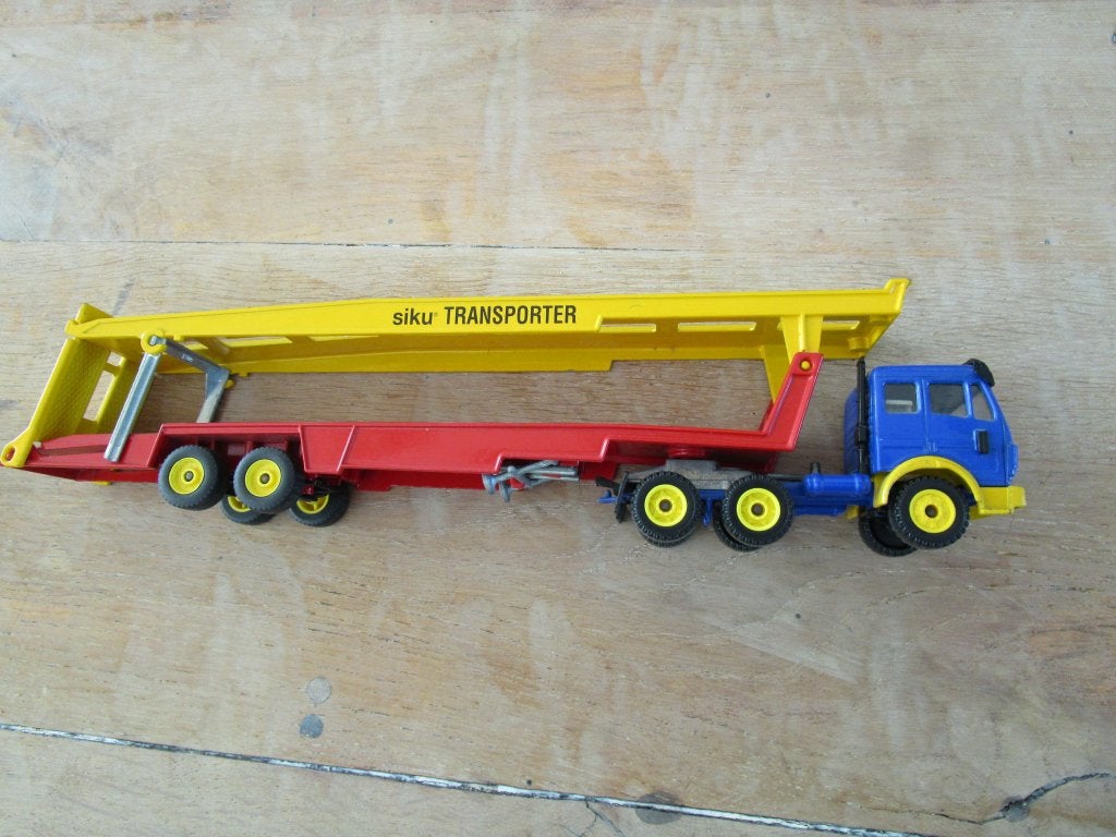 Siku Transporter, Ophalen of Verzenden, Gebruikt, Bus of Vrachtwagen, SIKU