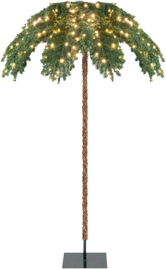 Nieuw!. Led Verlichte Palmboom. Kerstboom 1.80m. 250 Led's., Ophalen of Verzenden, Nieuw