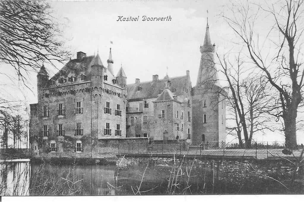 Kasteel Doorwerth., Ophalen of Verzenden, 1920 tot 1940, Ongelopen, Gelderland