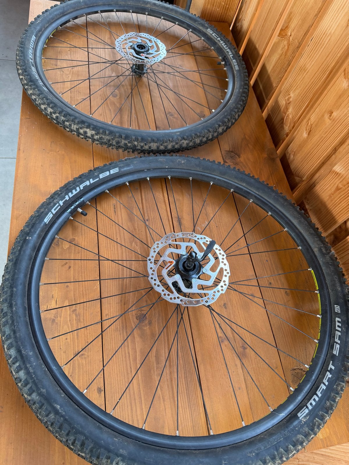 Cube  Analog 29 inch MTB wielen met schijfremmen