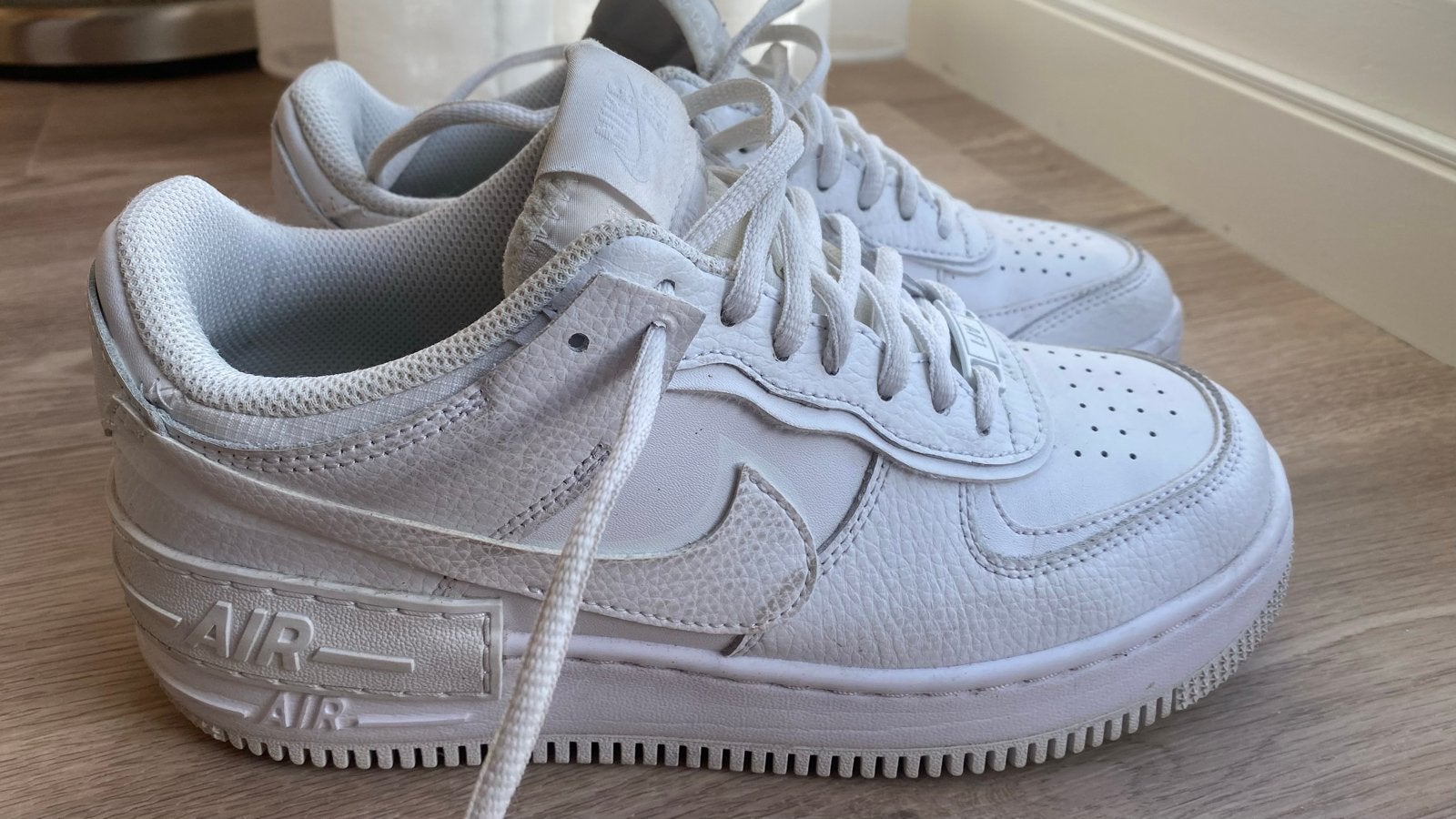 Nike Air Force 1 Shadow - Maat 39, Kleding | Dames, Schoenen, Ophalen of Verzenden, Zo goed als nieuw, Wit, Sneakers of Gympen