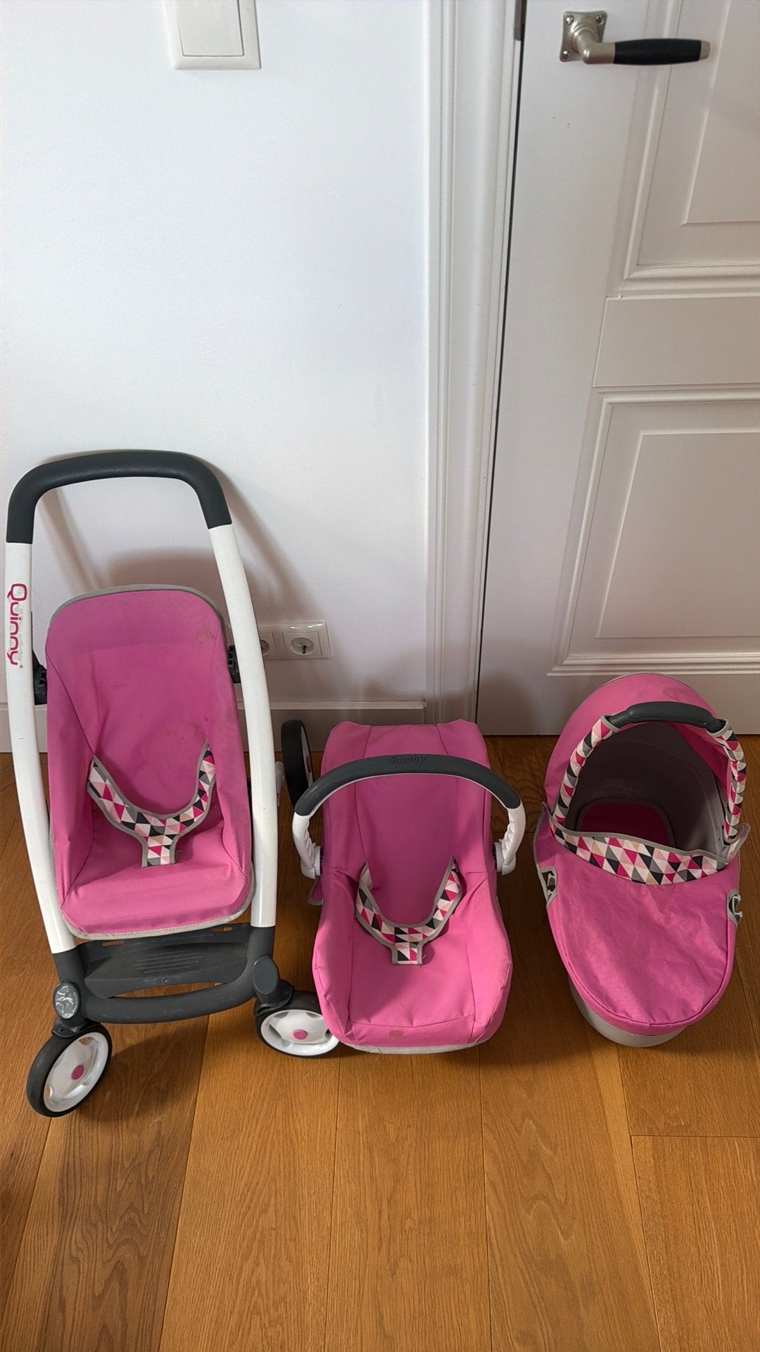 Speelgoed poppenwagen set van Quinny, Kinderen en Baby's, Speelgoed | Poppen, Ophalen of Verzenden, Babypop