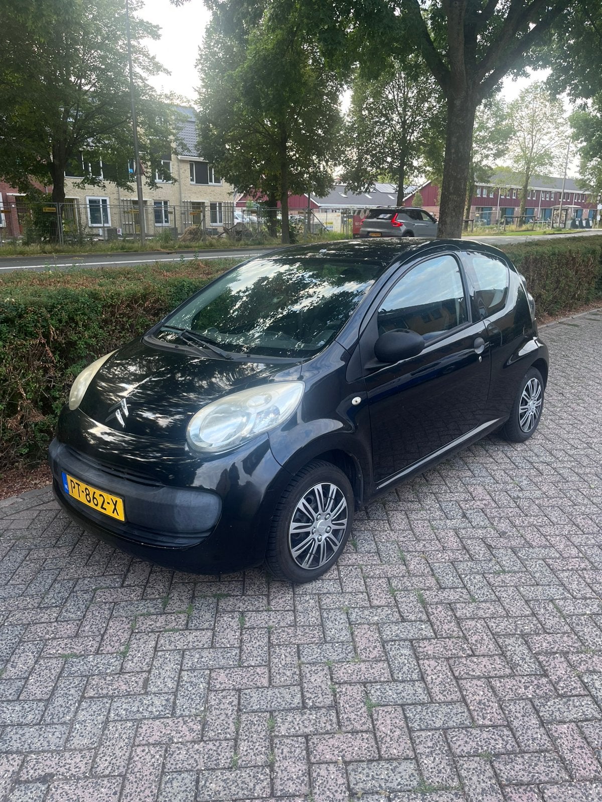 Citroën C1 1.0 3-DRS 2006 Zwart, Auto's, Voorwielaandrijving, 765 kg, 4 stoelen, C1