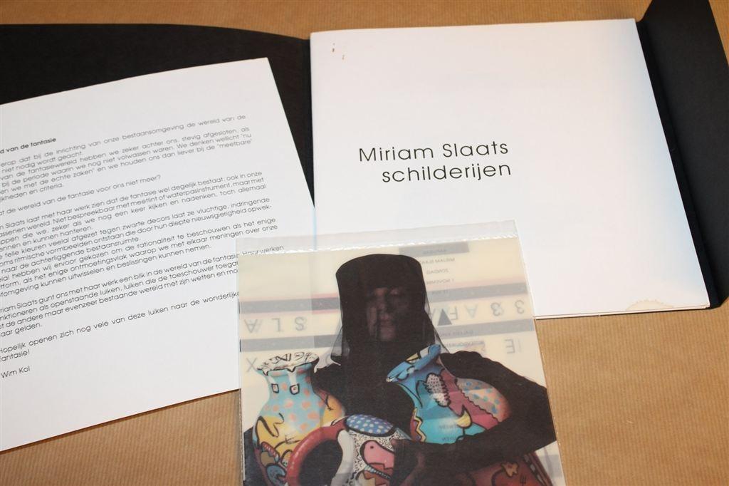 Miriam Slaats — Schilderijen — In Kunstmap, Ophalen of Verzenden, Gelezen