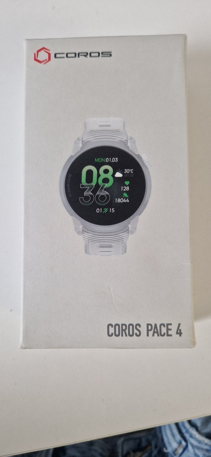 Coros Pace 4 sporthorloge - Nieuw in wit, Coros, Stappen, Wit, Nieuw