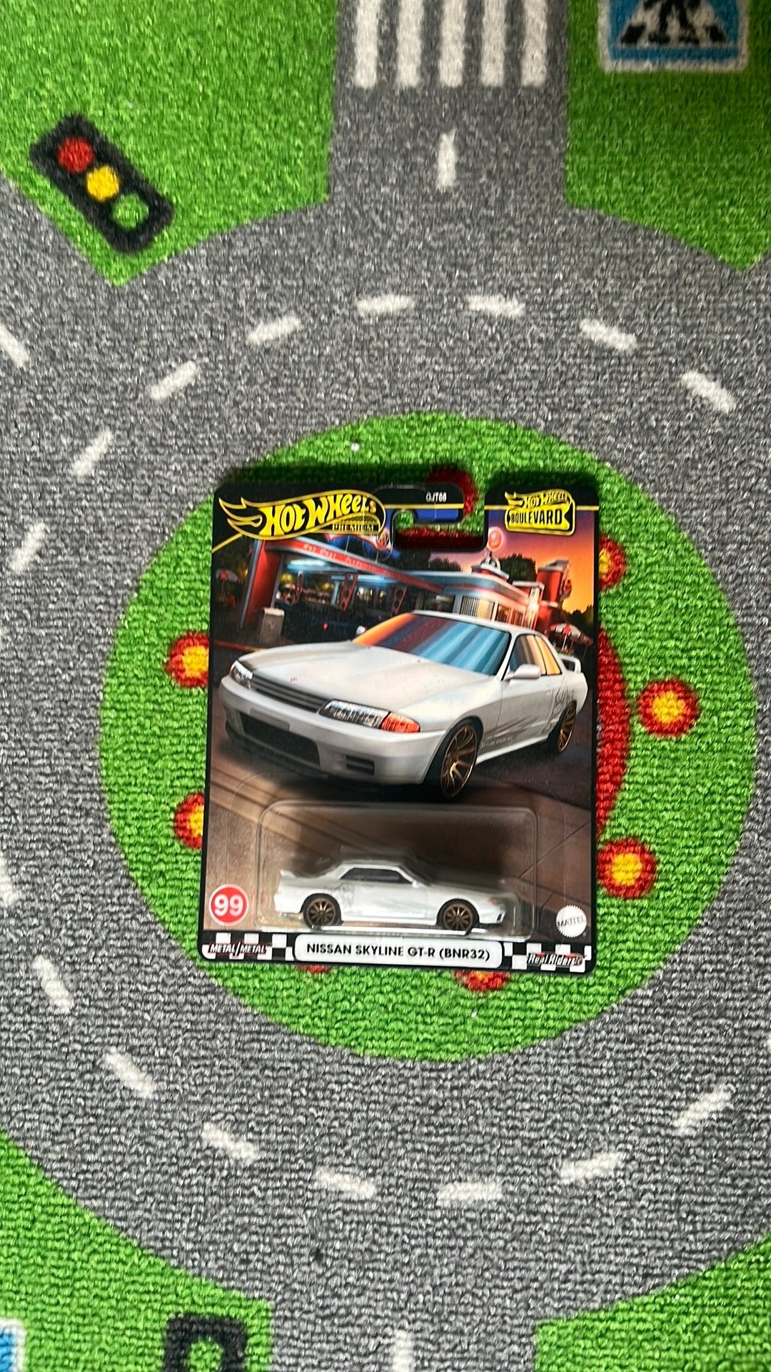 Hot Wheels Boulevard, Nissan skyline GT-R (BNR32), Ophalen, Nieuw, Auto