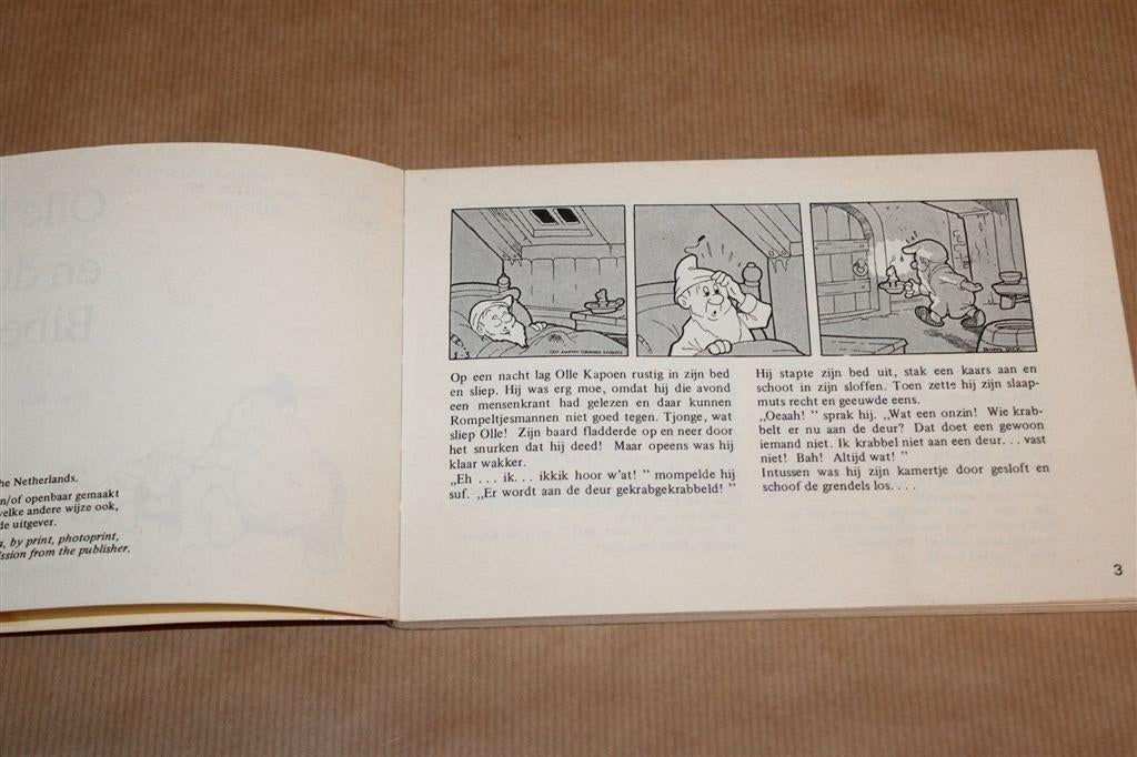 Olle Kapoen en de Sleutel — Deel 1 [1970], Boeken, Stripboeken, Eén stripboek, Ophalen of Verzenden, Gelezen