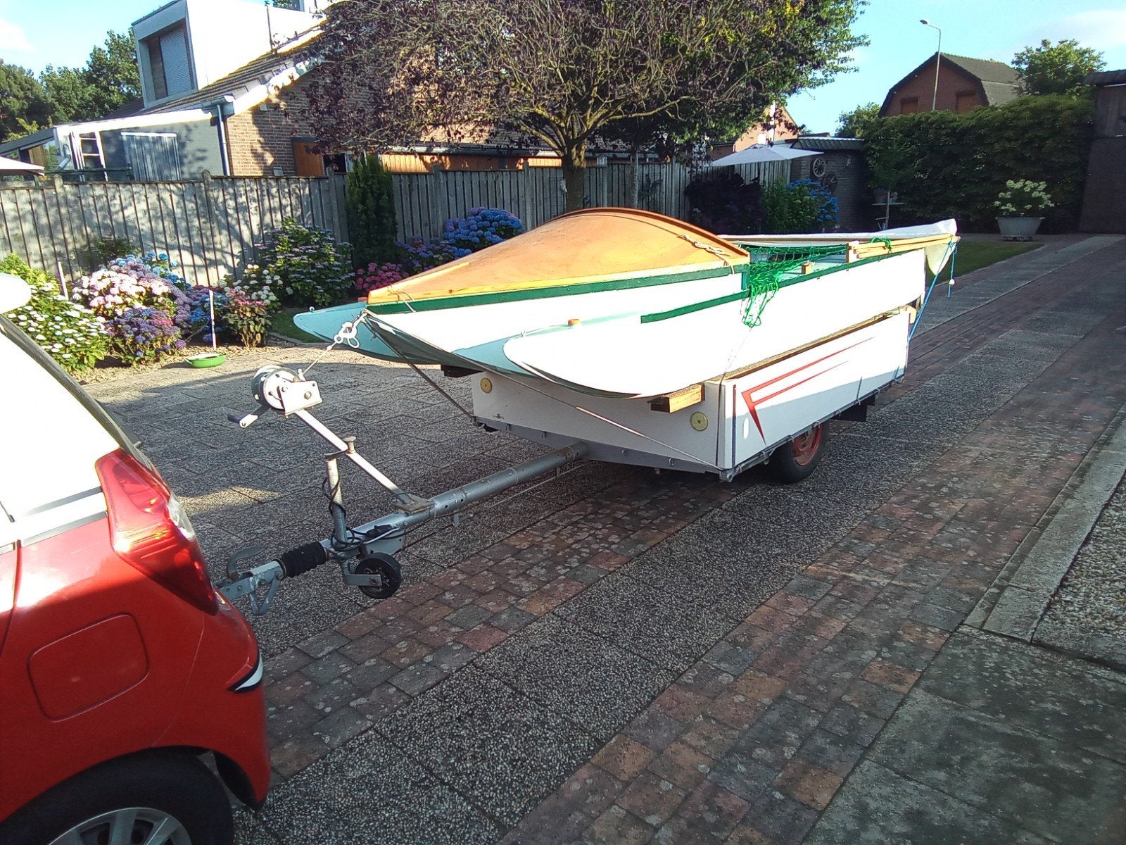 Recreatie boot 500.-, Ophalen, Gebruikt, Hout