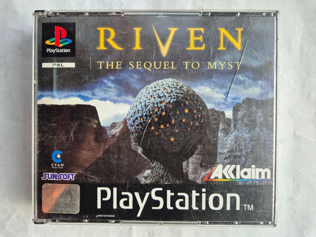 RIVEN the sequel to myst, Gebruikt, 1 speler, Racen en Vliegen, Ophalen of Verzenden