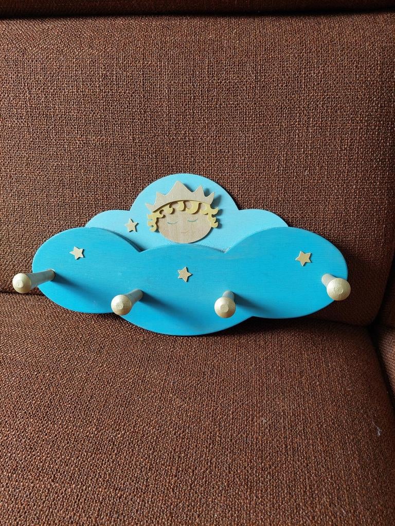 Kinderkapstok, Huis en Inrichting, Woonaccessoires | Kapstokken, Ophalen of Verzenden, Hout, Wandkapstok, Minder dan 100 cm