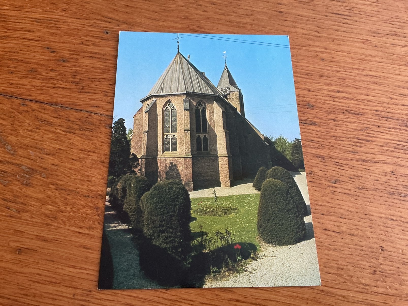 C3475 Rumpt kerk vlekken op achterkant, Ophalen of Verzenden